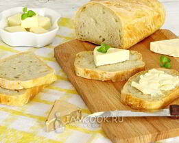 Хлеб ленивый дрожжевой