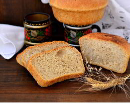 Хлеб на биге с четырьмя крупами