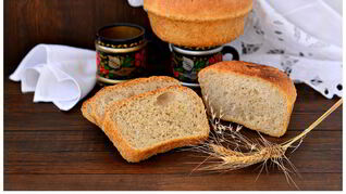 Хлеб на биге с четырьмя крупами