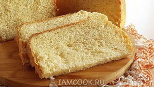 Хлеб на кефире в хлебопечке