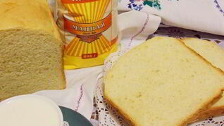 Хлеб на манной каше