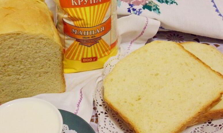 Рецепт хлеб на манной каше