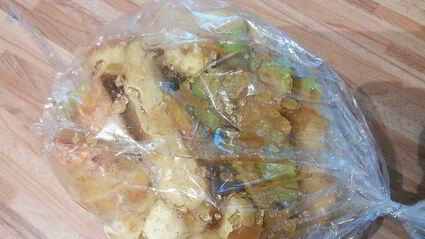 хлеб на печеных яблоках с орешками