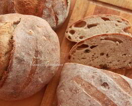 Хлеб с фенхелем на виноградной закваске