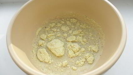 хлеб с картофельным пюре