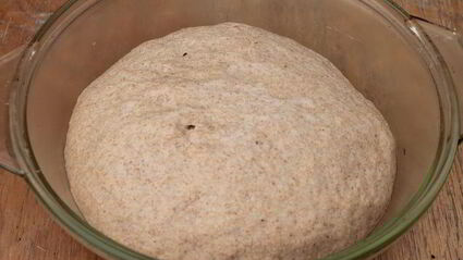 хлеб с ржаными отрубями на опаре