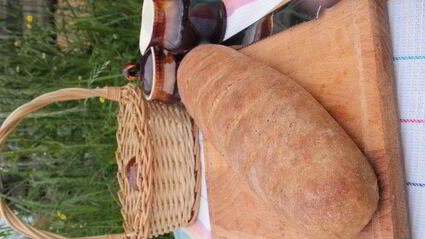 хлеб с ржаными отрубями на опаре