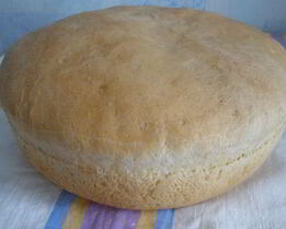 Хлеб со смальцем и луком