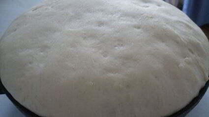 хлеб со смальцем и луком