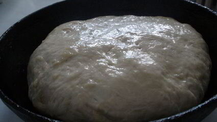 хлеб со смальцем и луком