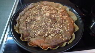 Куриный хлеб на льняном семени