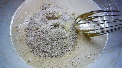 манный хлеб с семенами подсолнечника