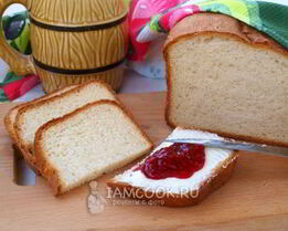 Молочный хлеб в хлебопечке