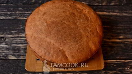 пирог-хлеб на скисшем молоке