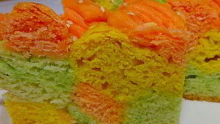 Пряный хлеб Кубик Рубика