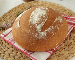 Пшенично-ржаной хлеб на кефире