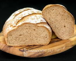 Пшенично-ржаной хлеб в духовке