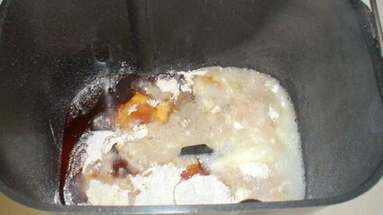 пшенично-ржаной заварной хлеб