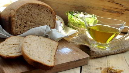 пшенично-ржаной заварной хлеб