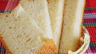 Пшеничный хлеб с творогом в хлебопечке