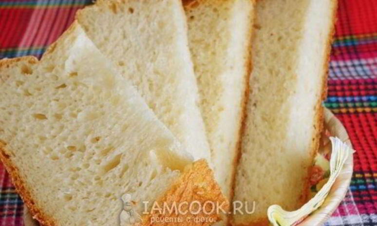 Рецепт пшеничный хлеб с творогом в хлебопечке