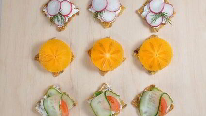 шведские хрустящие хлебцы с семенами