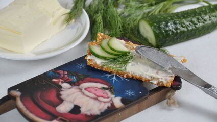 шведские хрустящие хлебцы с семенами