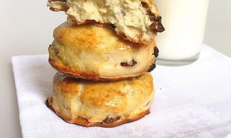 Рецепт сконы с изюмом