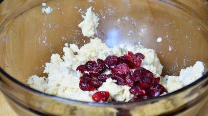 сконы с отварным картофелем