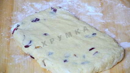 сконы с отварным картофелем