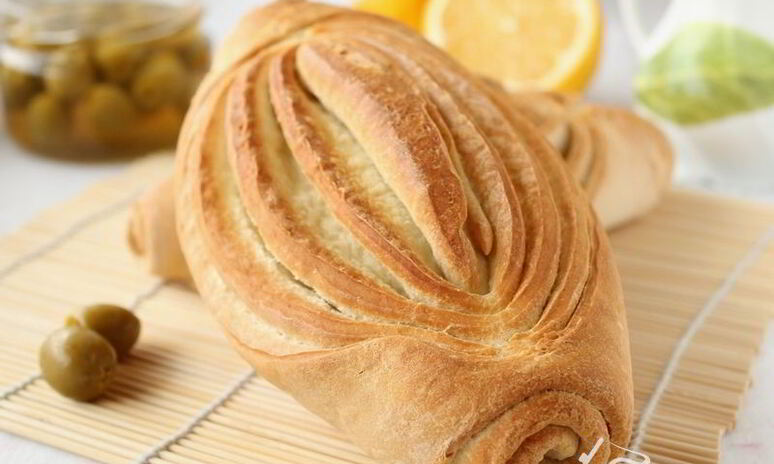 Рецепт слоеный хлеб