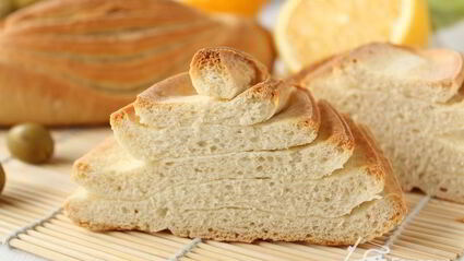 слоеный хлеб