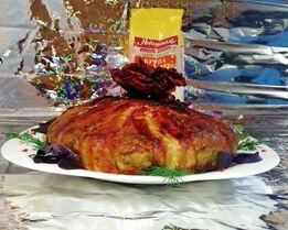 Сочный мясной хлеб