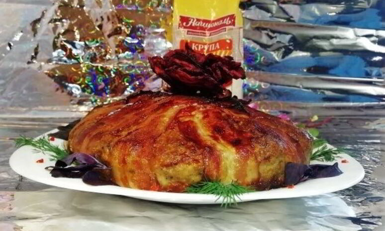 Рецепт сочный мясной хлеб