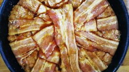 сочный мясной хлеб