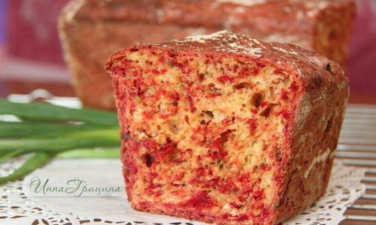 Рецепт свекольный хлеб