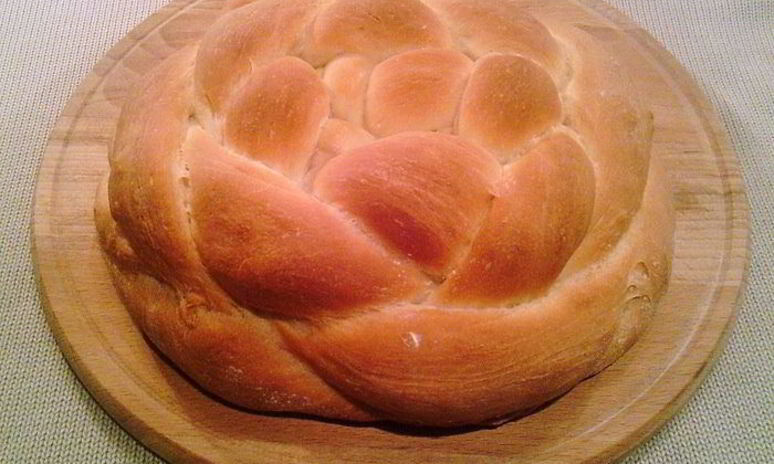 Рецепт творожный хлеб плетенка