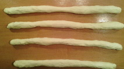 творожный хлеб плетенка