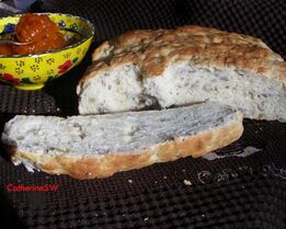 Творожный хлеб с семенами подсолнечника