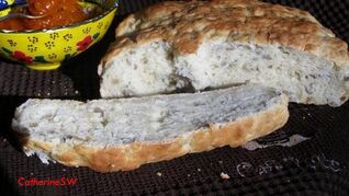 Творожный хлеб с семенами подсолнечника