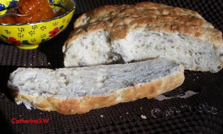 Рецепт творожного хлеба с семенами подсолнечники