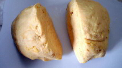 тыквенный хлеб с зеленым луком