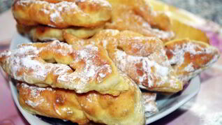 Хворост на кефире мягкий