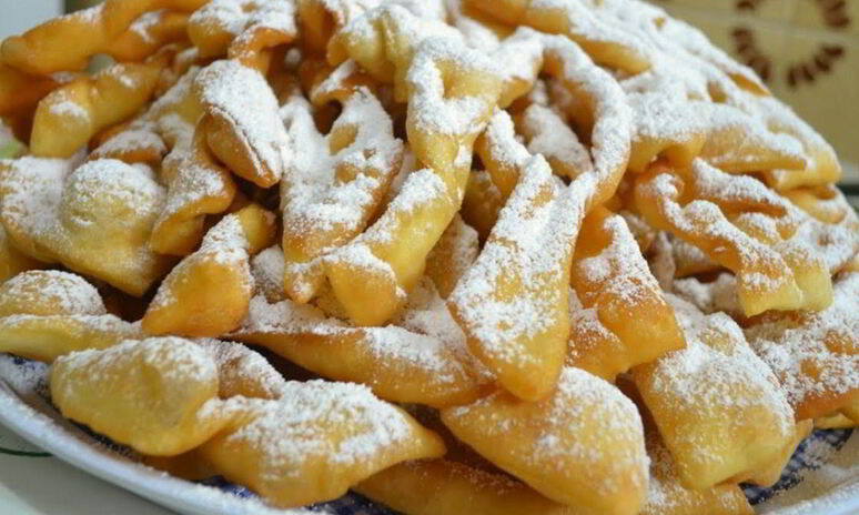 Рецепт хворост на кефире