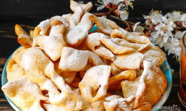 Рецепт хворост простой