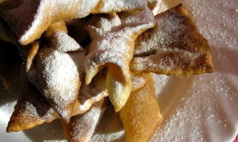 Рецепт хворост с кукурузной мукой