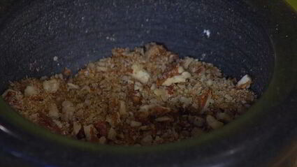 конвертики из фило с запеченными яблоками