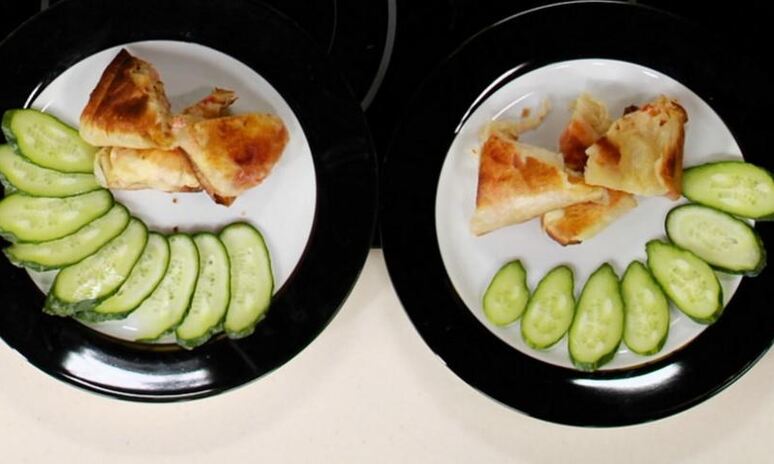 Рецепт конвертики с гребешками, семгой и сыром