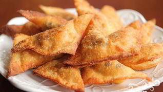 Конвертики с овощной начинкой