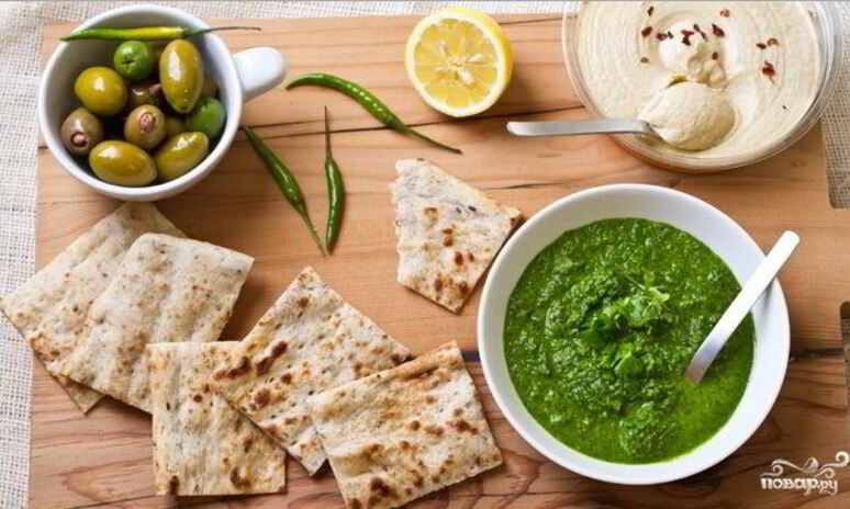 Рецепт армянский лаваш с зеленью